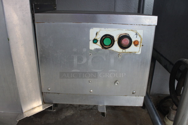 Ayr-king Stainless Steel Commercial Breader / Blender / Sifter Station. 115 Volts, 1 Phase. 48x30x36. Tested and Powers On But Parts Do Not Move - Image 5 of 6