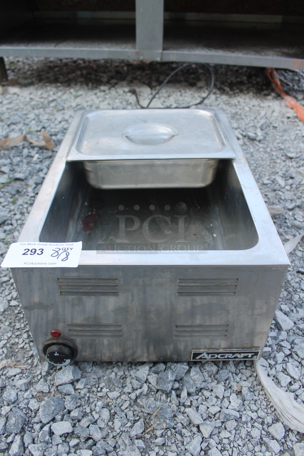 Adcraft Stainless Steel Commercial Food Warmer. - Image 1 of 7