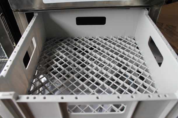 BRAND NEW SCRATCH AND DENT! 2023 Noble 495HTGW22 Stainless Steel Commercial Undercounter Glass Washer. 208-240 Volts, 1 Phase. - Image 8 of 11