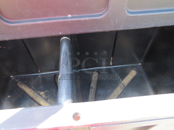 One Artic Insulated Beverage Cooler Cart With Handles On Casters. 288 Quart. #IRP-720. 51X24X38.5 - Image 2 of 3