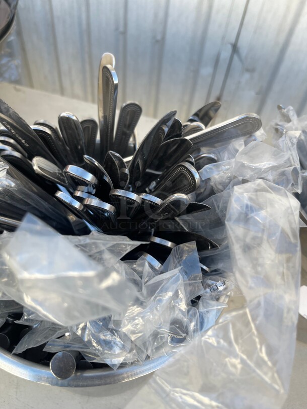 Lot Of Assorted Stainless Steel Knifes NSF - Image 4 of 5