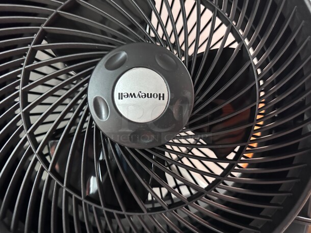 Turbo Table Air Circulator Fan, 3-Speed  Wall Mount, Black - Image 3 of 5