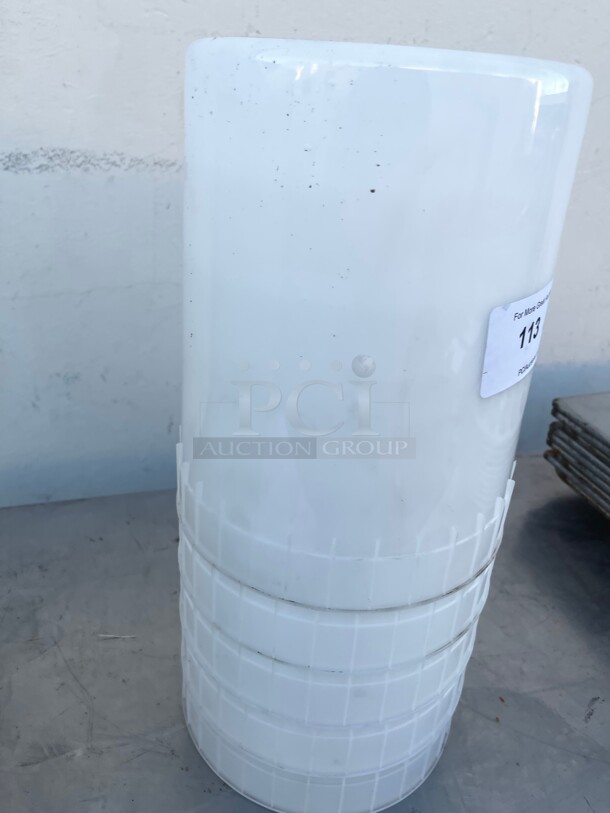 Clean! Commercial Round Plastic Containers NSF Great for Food Storage  - Image 3 of 5