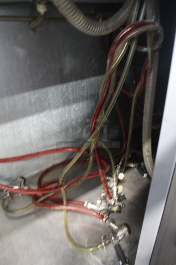 Beverage Air DD94-1-B Metal Commercial Direct Draw Kegerator w/ 8 Tap Beer Tower. 115 Volts, 1 Phase. Tested and Working! - Image 4 of 6