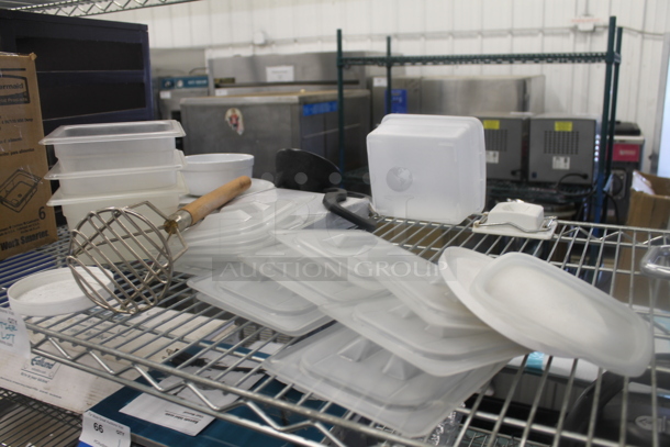 ALL ONE MONEY! Tier Lot of Various BRAND NEW Items Including Drop In Bins, Masher and Poly Lids! - Image 4 of 4