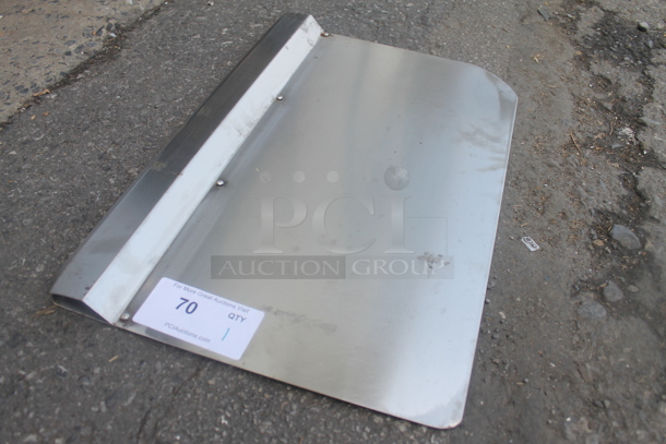 Stainless Steel Side Splash Guard. - Image 2 of 3