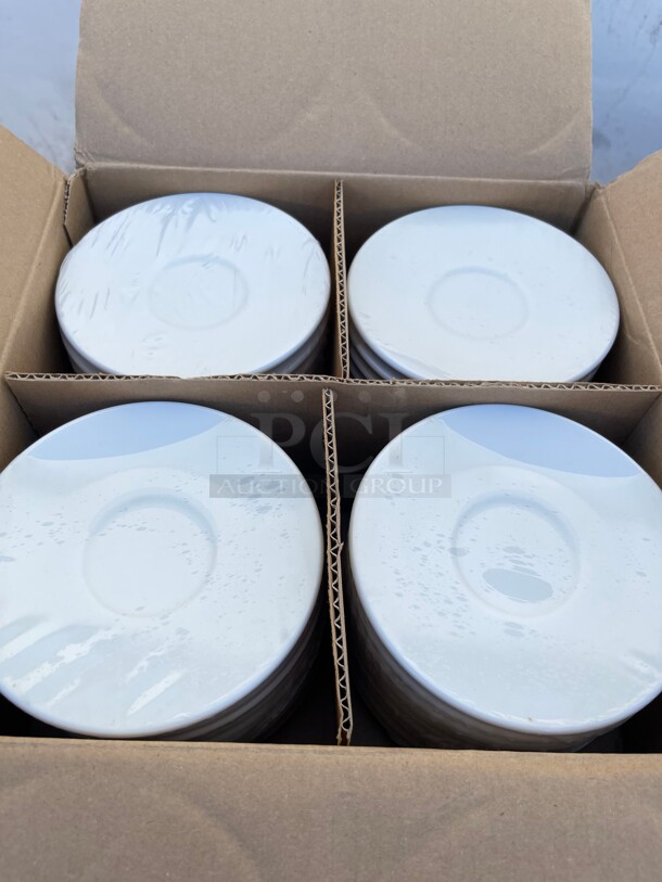 New! Barista Med Saucer 6 3/8 Inch NSF Qt of 9 each  - Image 4 of 5