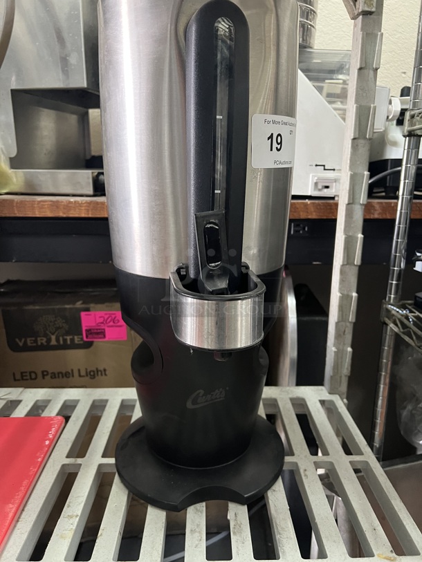 1.5 Gal. Stylized Dispenser with Sight Glass. missing top cover - Image 2 of 3