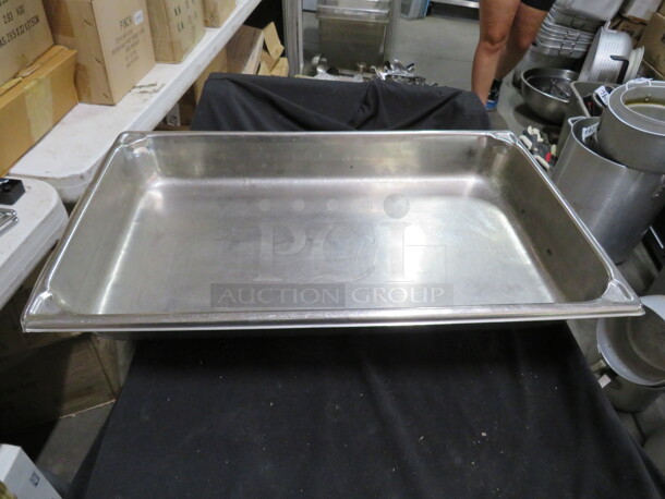 Full Size 2.5 Inch Deep Stainless Hotel Pan. 2XBID