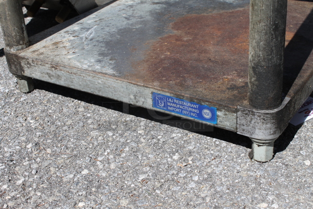 Stainless Steel Commercial Table w/ Metal Under Shelf. - Image 4 of 4