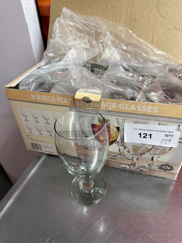 New! Beautiful 19 oz. Customizable All Purpose Wine Glass NSF Heavy Duty  - Image 3 of 5