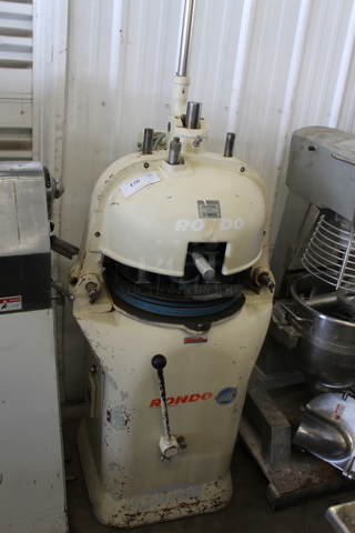 Rondo Metal Commercial Floor Style Dough Divider. 240 Volts, 3 Phase.