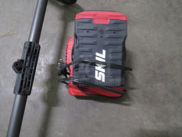 One Skil Brushless Power Core 40 Weedeater With Battery And Charger. - Image 3 of 3