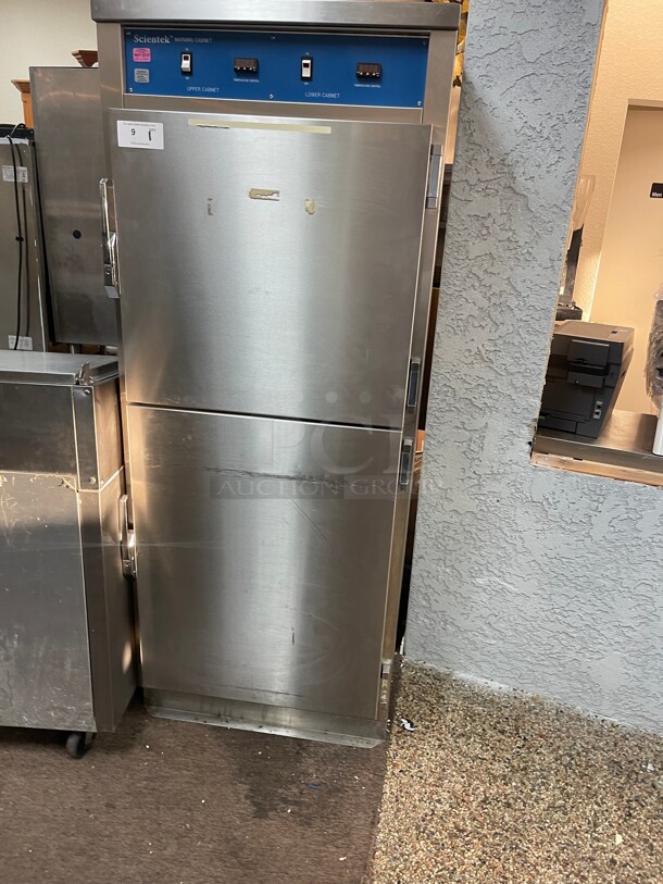 Working! Scientek SWC-2b-24 Double Commercial Warming Cabinets 
Constant temperature NSF 120 Volt Tested and Working! - Image 3 of 10