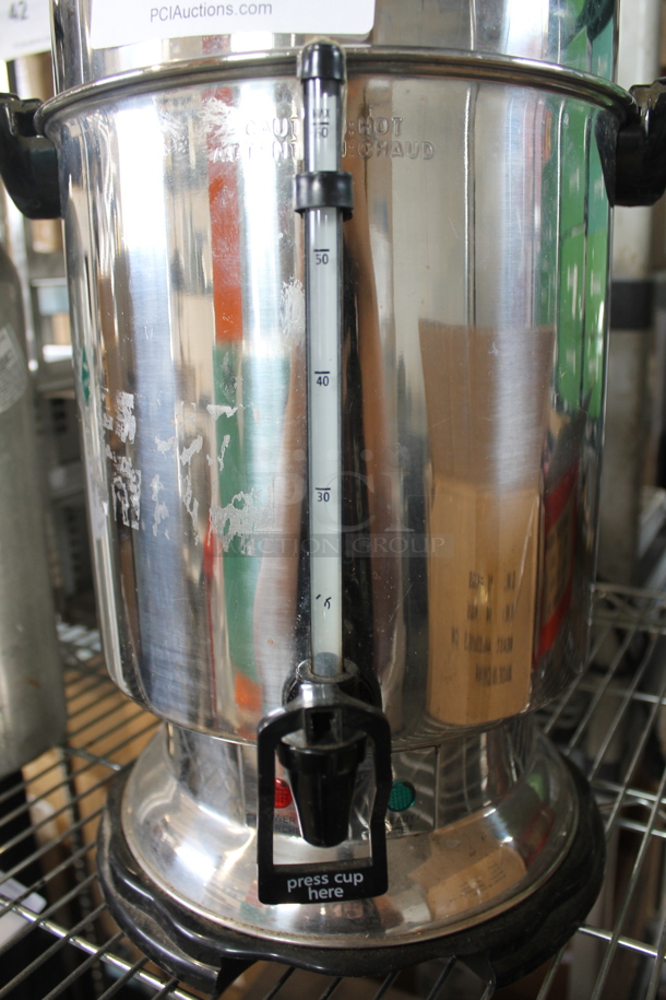 Hamilton Beach D50065 Stainless Steel Countertop Percolating Urn. 120 Volts, 1 Phase. - Image 4 of 9