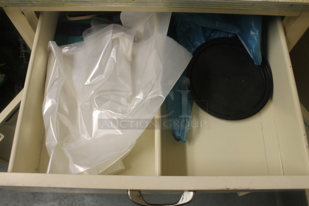 ALL ONE MONEY! Lot of Chair, Extension Cord and Wood Cabinet. - Image 4 of 6