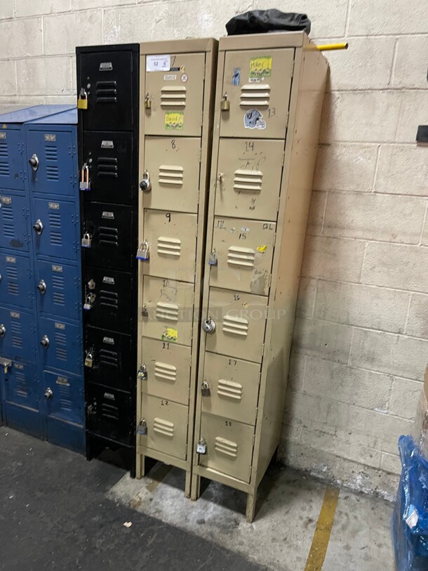 Commercial Employee Lockers 6 Compartments  - Image 3 of 6