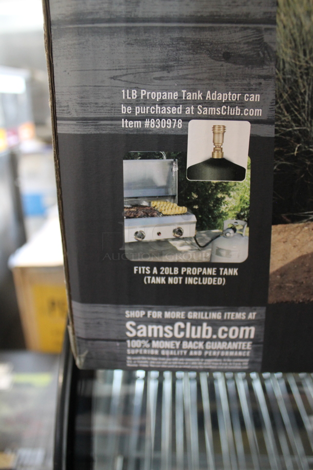 BRAND NEW IN BOX! Members Mark Stainless Steel Propane Gas Powered Portable Grill. - Image 6 of 7