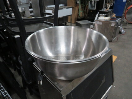 One 13 Quart Stainless Steel Mixing Bowl.
