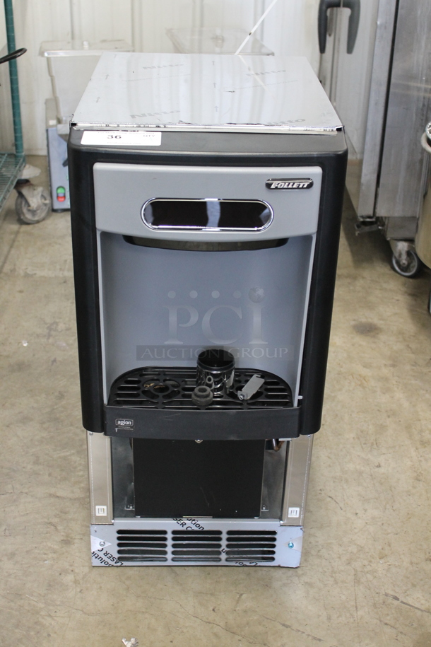 BRAND NEW SCRATCH AND DENT! 2023 Follett 7UD100A Stainless Steel Commercial Countertop Nugget Ice and Water Dispenser. 115 Volts, 1 Phase.  - Image 1 of 6