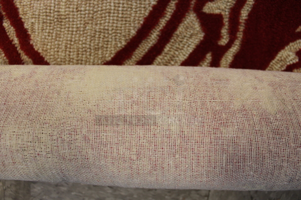 Trans Ocean 2144/24W Christmas Pattern Red and Tan Decorative Polyester, Acrylic Area Rug - Image 7 of 9