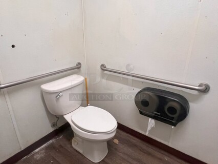 Handicap Handrails.
QTY 2 
Your Bid x 2
Buyer Removal
**LABOR FOR REMOVAL ADDITIONAL FEE, CONTACT MISSOURI DIVISION FOR LABOR QUOTE OR ADDITIONAL QUESTIONS. 