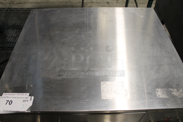 Star SST 25 Stainless Steel Commercial Countertop Heated Warming Drawer. 120 Volts, 1 Phase. Tested and Working! - Image 4 of 9