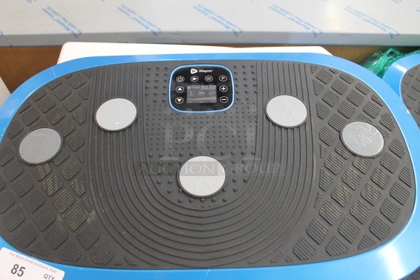6 Lifepro LP-RMXPLS-BLU Metal Countertop 4D Vibration Plates. 110 Volts, 1 Phase. 6 Times Your Bid! - Image 2 of 8