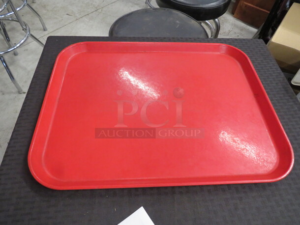 18X14 Red Food Tray. 10XBID - Image 1 of 1