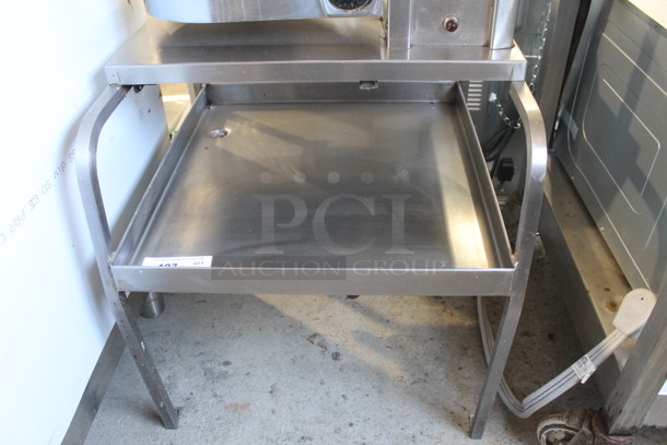 Groen TDB/4-20 Stainless Steel Commercial Countertop 20 Quart Steam Tilting Kettle on Stand. 208 Volts, 3 Phase. - Image 4 of 9