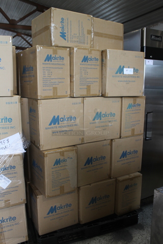 40 BRAND NEW! Boxes of 240 Makrite 9500-N95S Disposable Respirator. 40 Times Your Bid!