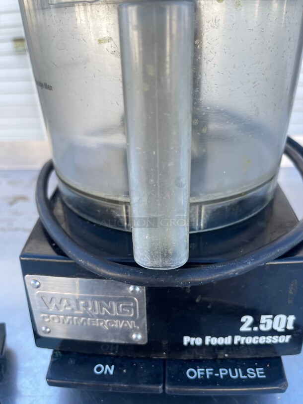 Working! Waring Commercial 2.5QT Pro Food Processor Heavy Duty NSF 115 Volt Tested and Working!  - Image 5 of 8