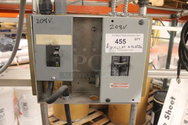 ALL ONE MONEY! PALLET LOT of Various Items Including Breaker and Metal Barrel. BUYER MUST REMOVE. - Image 4 of 6