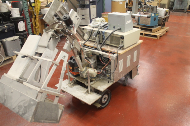 Portable Microwave Powered UV Curing System Including P300MT Poweer Supply and Speed Control on Casters. - Image 5 of 7