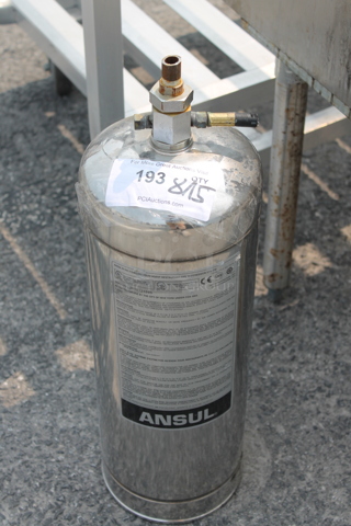 Ansul R102 Fire Suppression Tank.