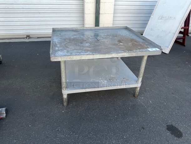 Commercial Heavy Duty Equipment Stand NSF With Bottom Shelf - Image 2 of 7