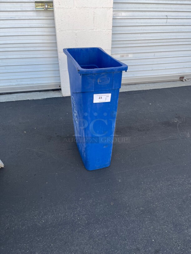 Blue Recycle Container NSF   - Image 1 of 6