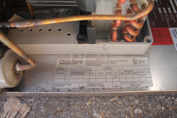BRAND NEW! OmniTemp OSH-AC-H-1-0-1 Stainless Steel Commercial Cold Pan Drop In. 115 Volts, 1 Phase. Tested and Working! - Image 5 of 6