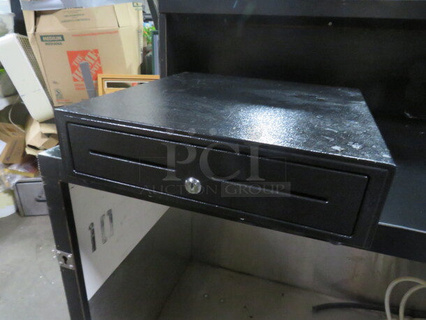 One Cash Drawer With Insert. 