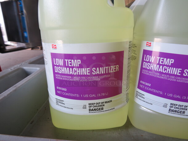 Gallon Of Low Temp Dishwashing Sanitizer. 2XBID. NO SHIPPING!