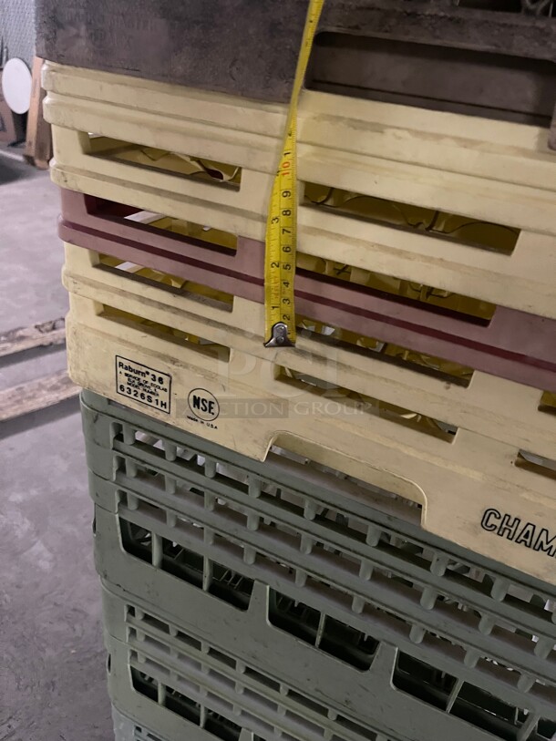 Nice! Commercial Dish Washer Racks NSF With Mobile Cart - Image 7 of 7