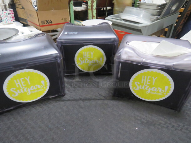San Jamar Table Top Napkin Dispenser. 3XBID - Image 1 of 2