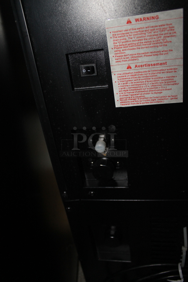 BRAND NEW SCRATCH AND DENT! Danby DIM32D1BSSPR Stainless Steel Commercial 32 Pound Slim Undercounter Self Contained Ice Machine. 115 Volts, 1 Phase. Tested and Working! - Image 10 of 11