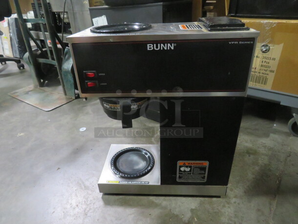 One Bunn Coffee Brewer. Model# VPR. 120 Volt. - Image 1 of 1