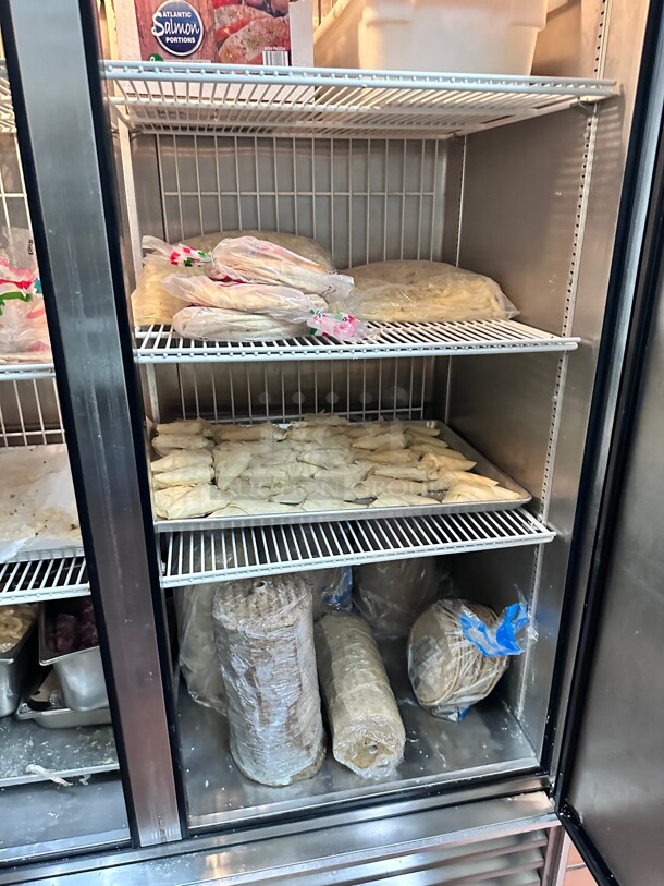 Working! True T-49F 54 Inch Two Section Reach In Commercial Freezer, (2) Solid Doors, 115v NSF Tested and Working! - Image 8 of 9