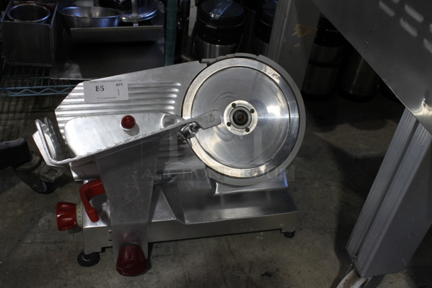 Berkel 827A Stainless Steel Commercial Countertop Meat Slicer. 115 Volts, 1 Phase. Tested and Working! 