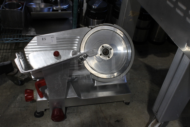 Berkel 827A Stainless Steel Commercial Countertop Meat Slicer. 115 Volts, 1 Phase. Tested and Working!  - Image 1 of 4