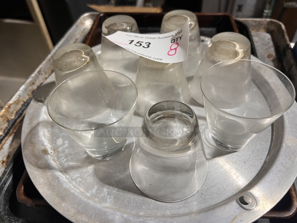 Old Fashioned Rocks Glasses. 
QTY 8. 
Your Bid x 8 - Image 1 of 2