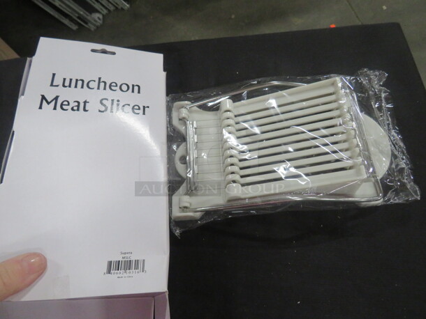 One NEW Supera Lunch Meat Slicer. 