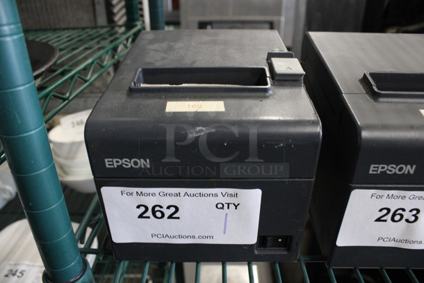 Epson Model M267A Receipt Printer. 6x8x6